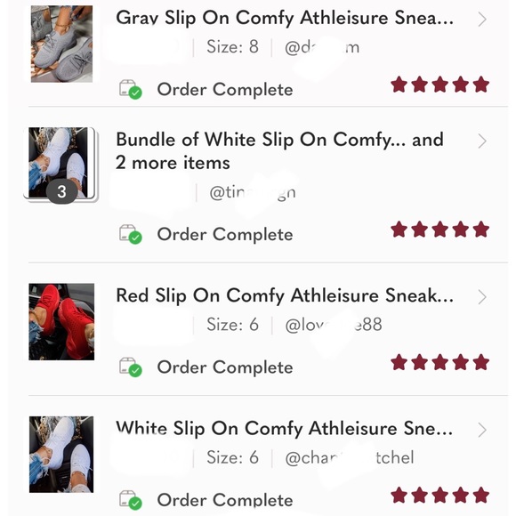 Black Slip On Comfy Athleisure Sneakers - Picture 9 of 10